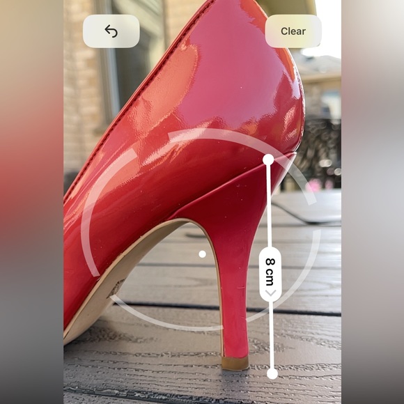 Coral Anne Klein Heels - Size 8 - Picture 2 of 6